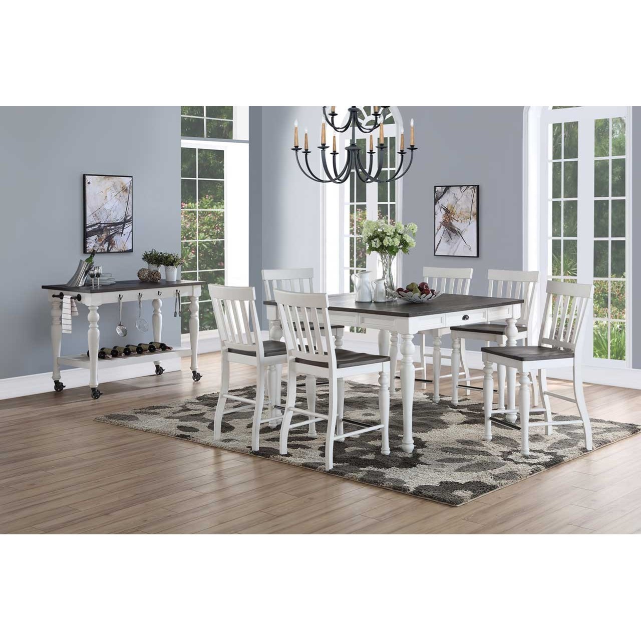 Counter height farmhouse chairs outlet